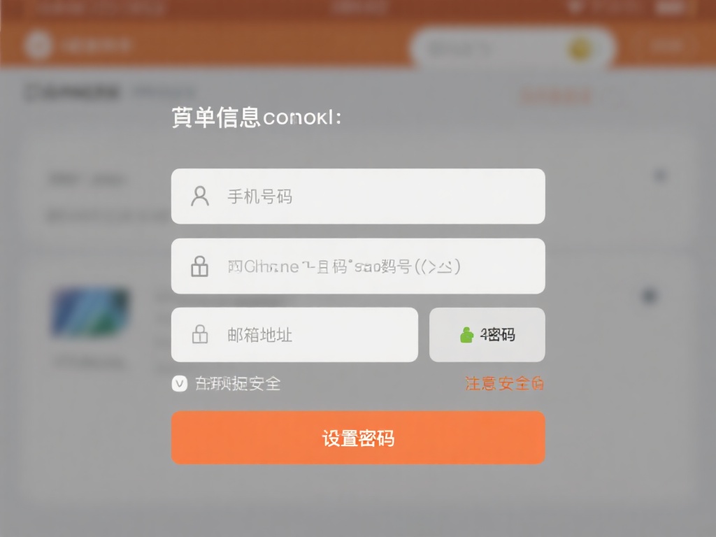填写个人信息：按照提示输入手机号码、邮箱地址以及设