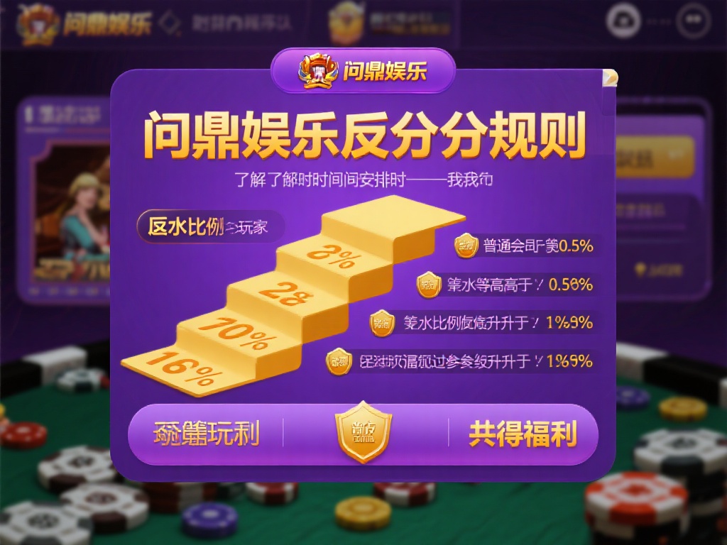 了解了时间安排后，我们再来看看问鼎娱乐反水的具体规